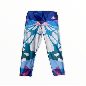 Stone Dolls Athletic Womens Workout Capri Pants OS